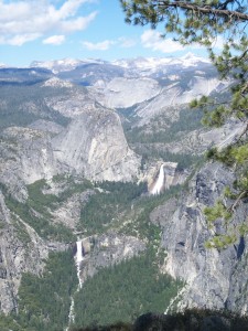 4,000+ feet of Yosemite Falls.