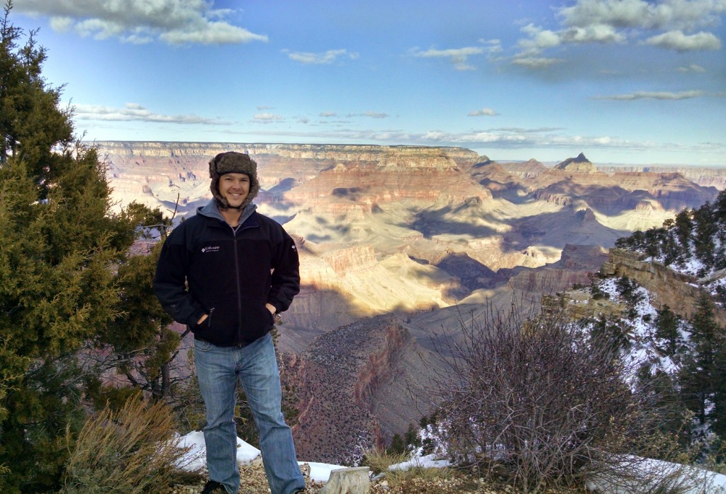 snow at Grand Canyon