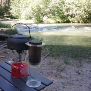 aeropress coffee at Hat Creek